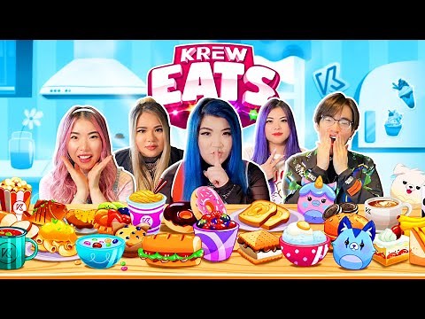 We made a game...KREW EATS! Cooking with KREW!