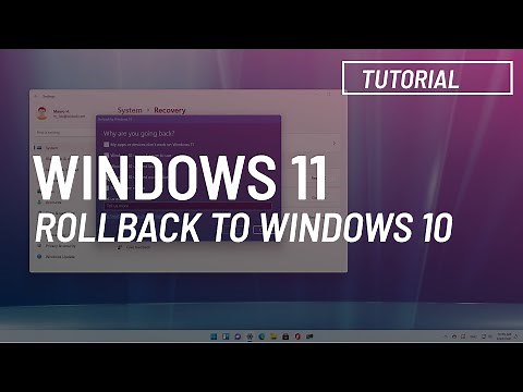 Windows 11: Uninstall and rollback to Windows 10 (easy way)