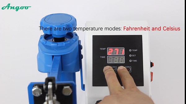 Angoo Upgraded 5 in 1 Heat Press, 12" x 15" 360-degree Rotation Digital Combo Heat Press Machine Multifunctional Swing Away Heat Transfer Machine for T-Shirts, Hat, Mug, Mouse Pads, Tablecloth