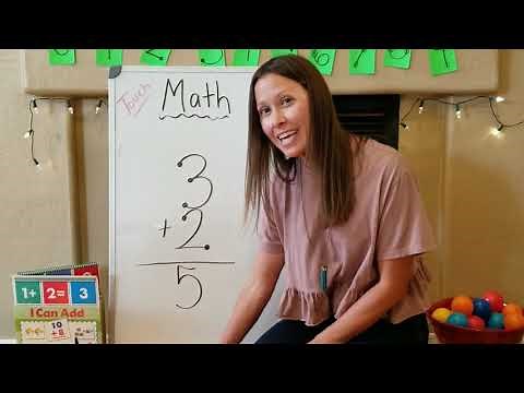 Math: addition with touch math