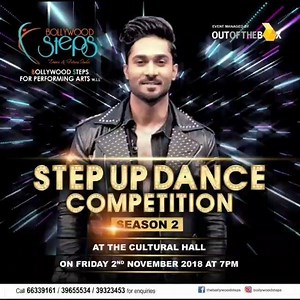 13K views | STEP UP DANCE COMPETITION 2018 SEASON 2 CELEBRITY DANCER & JUDGE SALMAN YUSUFF KHAN 朗珞☺ 1ST NOV : Workshop with Salman at Bollywood Steps Studio Ramli Mall 2ND NOV : Competition Judged by and Performances by Salman at Bahrain Cultural Hall Call 39656534 / 66339161 / 39323453 / 17234560 for registration for workshop, to participate in competition, watch the show 珞 | Bollywood Dance Studio | Facebook