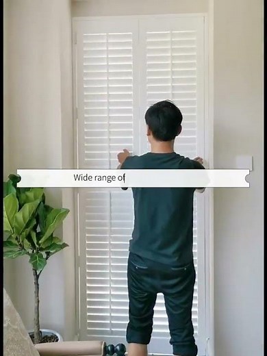 Plantation Shutters on French Doors | Goodwoodshutters.com