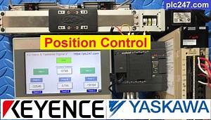 [Tutorial] Keyence KV Nano & Yaskawa Sigma "Position Control" - plc247.com