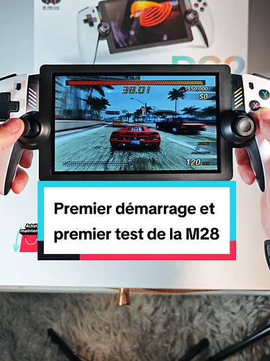 M28 : Premier démarrage et test écran géant