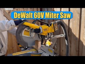 DeWalt 60V 12" Sliding Miter Saw Review