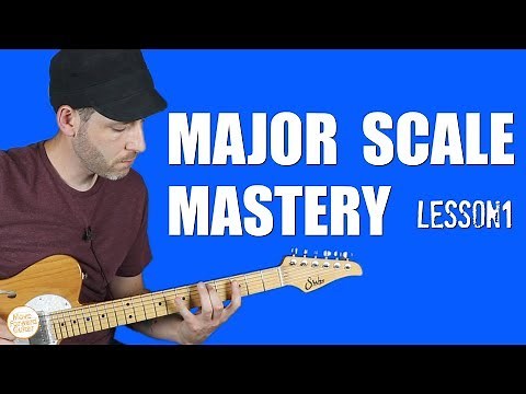 MAJOR SCALE Guitar | All 7 Patterns (Lesson 1)