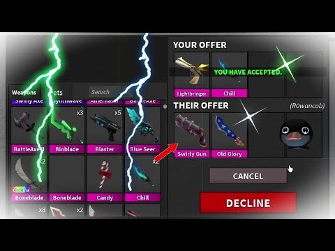 Mm2 Trading montage #145!! (nice trades!)