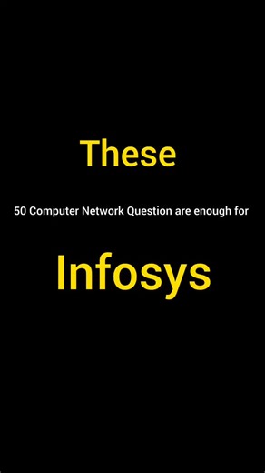 SYNTAX_ERROR • Abhishek • Freelancer on Instagram: "Top 50 Computer Network Interview Questions 🔥🚀 Comment: "50" to get a direct link #ComputerFundamentals #computernetwork #CodingReels #syntaxerrorbyabhishek #placementprep"
