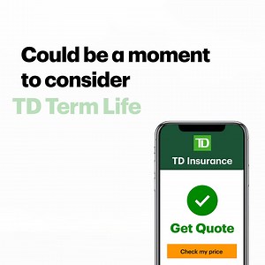 1.1K reactions · 28 shares | With TD Insurance, you could get instant approval for up to $1 million in term life coverage if you're under 50. Conditions apply. | TD Insurance | Facebook
