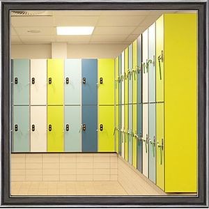 [Hot Item] Hot Sale Compact Laminate Storage HPL Cabinet Furniture Lockers for School