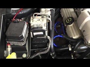 HOLDEN COMMODORE ABS ALL DASHBOARD LIGHTS FAULT