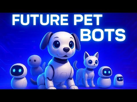 New Pet Bots of the Future | From Aibo to Moflin & Beyond