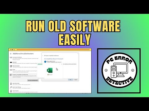 How To Run Old Software On Windows 10 With Compatibility Mode - For Beginners