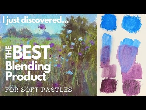 I Just Discovered the BEST Blending Product for Soft Pastels! Plus Painting Demo!