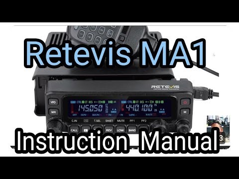RETEVIS MA1 - ENGLISH INSTRUCTION MANUAL