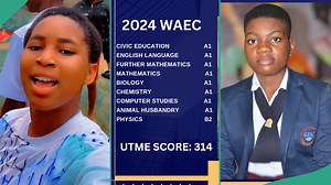 "He scored A1 in 9 subjects": 3 students who trended after sharing WAEC result