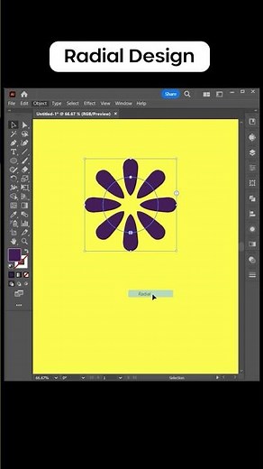 How to Create a Radial Design in Illustrator - Tutorial Series Pt 75