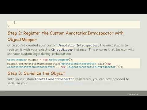 How to Ignore Specific Annotations During Serialization in Jackson