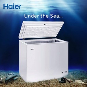 70K views | Our Haier 6-in-1 Fan Ventilation BD222 Chest Freezer is your ultimate freshness solution. If you listen closely you'll practically hear the ocean! #HaierProducts | Haier | Facebook