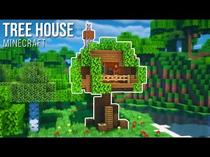 Minecraft : How to Build a Starter TreeHouse