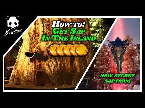 How To Get SAP In The Island - NEW WAY OF GETTING SAP | ARK: Survival Ascended