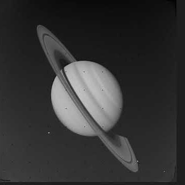 Voyager 1 - Saturn Approach Time-Lapse