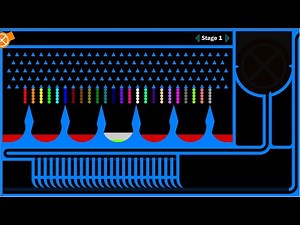 The Team Marble Race 2 in Algodoo