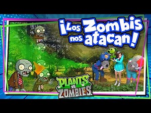 Nos Atacan Los Zombis ! | Plantas vs Zombies batalla para sobrevivir | germinando frijoles
