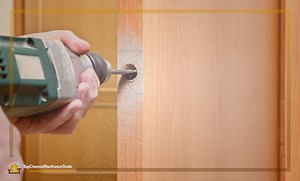 How To Enlarge Door Latch Hole The Safe Way!