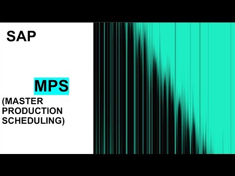 SAP Master Production Scheduling (MPS) |#SAPLOBBY|#SAP PP|MPS