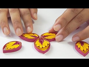 Quilling Paper Flower: Easy Craft Tutorials by HandiWorks