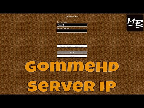 Minecraft GommeHD Server IP Address