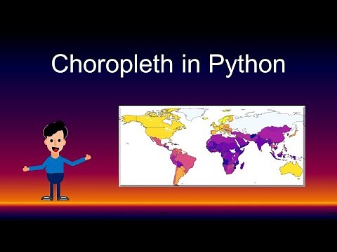 How to plot geographic location in Python | Choropleth map