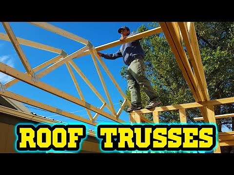 How to install Roof Trusses