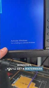 What if you don’t activate windows? #gamingpc #windows #techtips #pcbuild #pc #windowspc