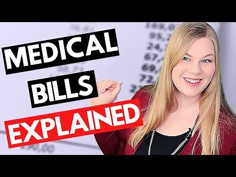 YOUR MEDICAL BILL EXPLAINED - HANDS-ON LOOK AT A MEDICAL BILL - WHAT DOES IT ALL MEAN (BASIC GUIDE)