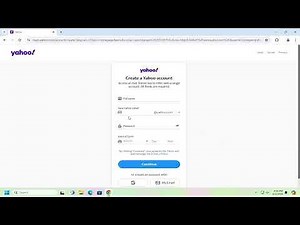 How to Create a New Yahoo Email Account [2025 Guide]