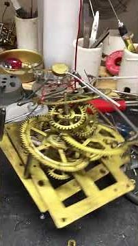 Preparing a Clock Movement for cleaning part 1/2