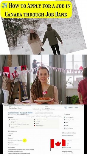 🍁 How to Apply for a job in Canada through Job Bank #jobbank #canadajobbank