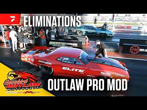 Pro Mod Eliminations | Snowbird Outlaw Nationals Highlights 12/8/24