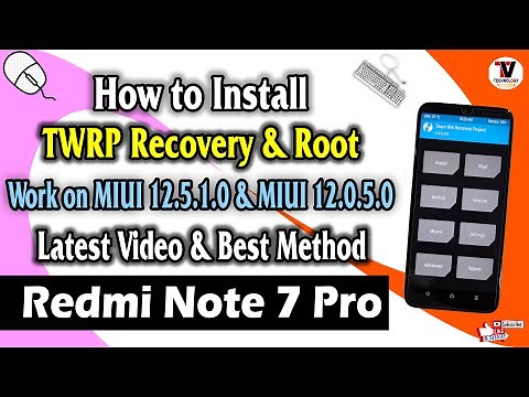 Redmi Note 7 Pro : Install TWRP Recovery & Root (Work on MIUI 12.5 & Best Method) Latest Method 🔥🔥🔥
