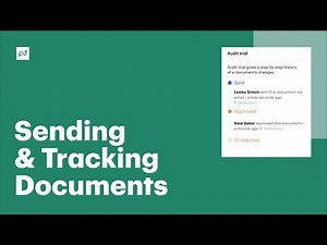 Sending & tracking documents in PandaDoc (for beginners)