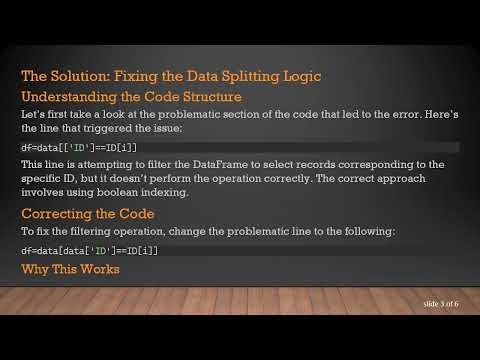 How to Effectively Split Panel Data for LSTM Models in Python