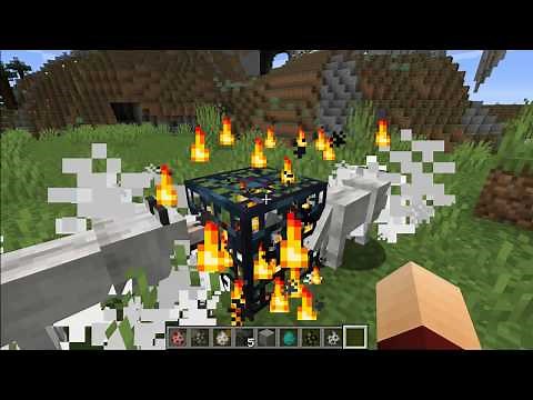 Minecraft 1.14 and later - How to Make a Mob Spawner in Creative Mode Java Edition