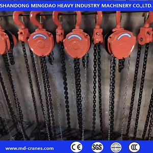 [Hot Item] Small Chain Hoist 0.5t Chain Pulley Block