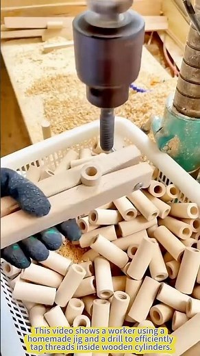 Threading Made Easy — Watch This Woodworking Hack!