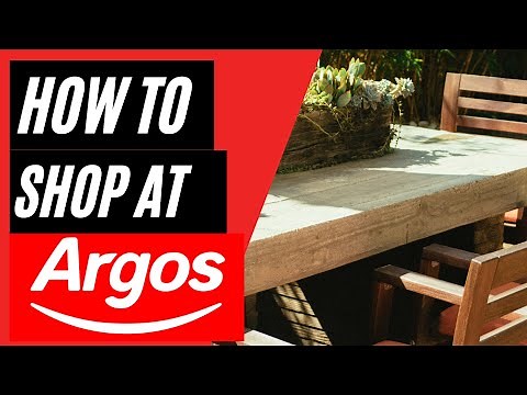 How to Shop at Argos