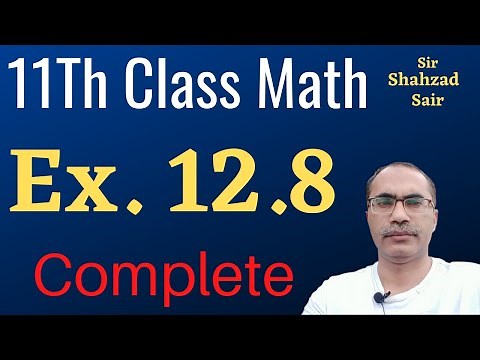Exercise 12.8 Complete || FSC Math Part 1 Lectures || Chapter 12 Application of Trigonometry