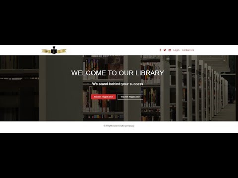 Library Management System In PHP With Source Code Project | Final year project computer science