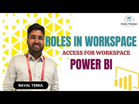 5.6. Roles in Workspace in Power BI Service |Access for Workspace